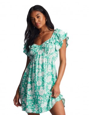 BILLABONG Enchant Me - Sweet Grass - Short Dress