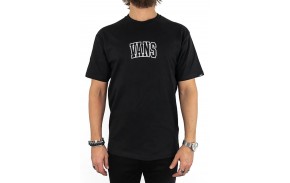 VANS Academy Crest - Schwarz - T-Shirt vorne