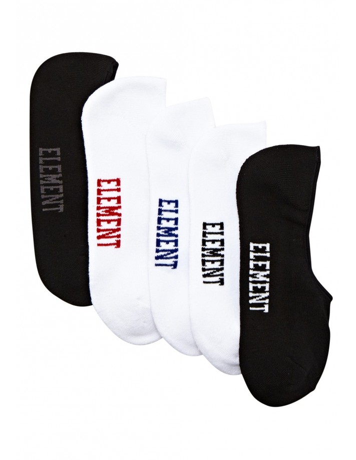 ELEMENT Low rise Sock Invisible - Multi - Pack de Chaussettes