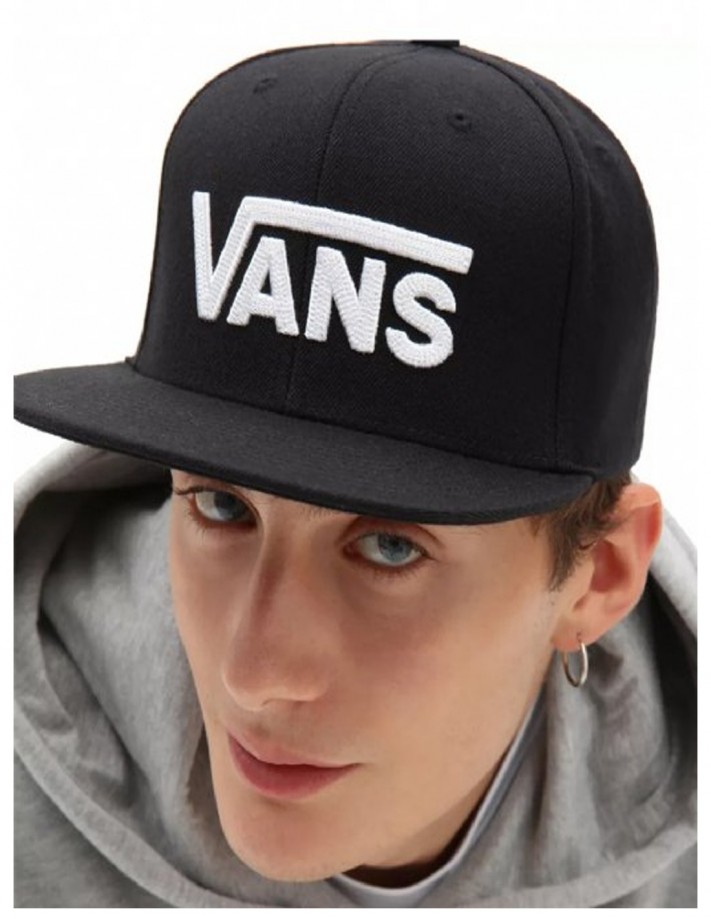 VANS Kappe Drop Snapback V Schwarz - II -