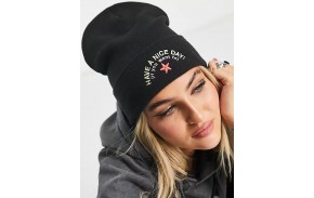 VANS Breakin Out - Black - Beanie worn