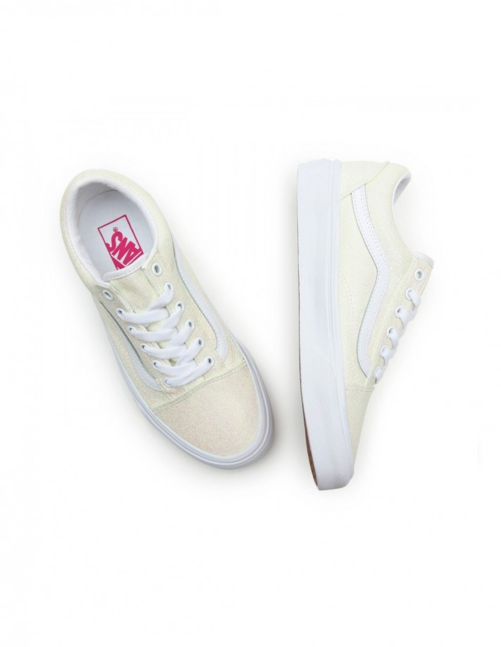 Vans blancos con brillos discount