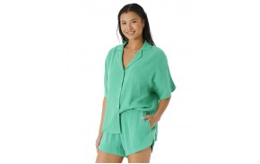 RIP CURL Premium Surf - Green  - Chemise côté