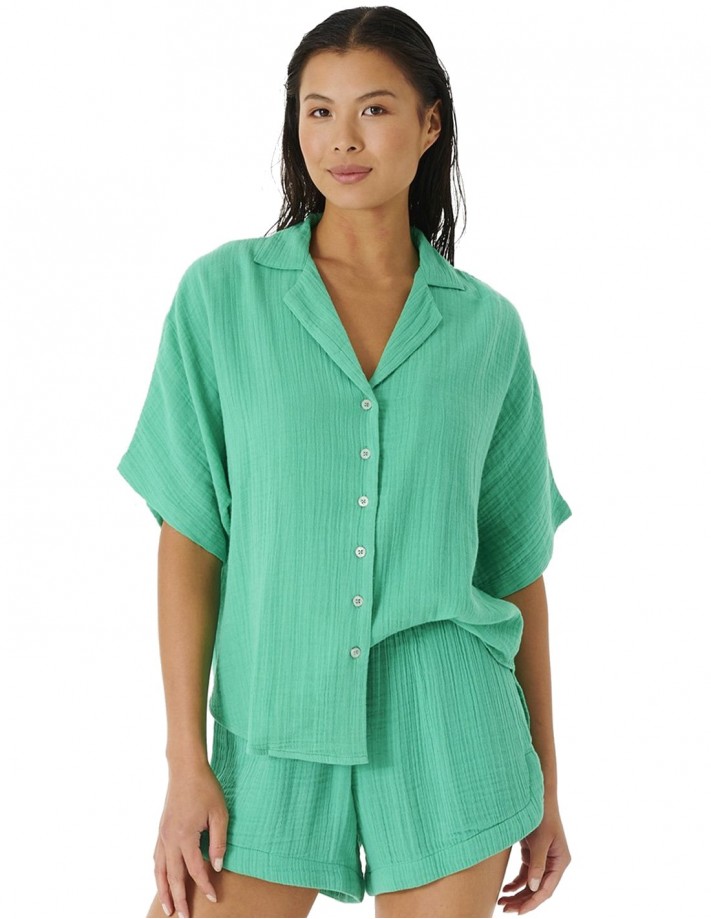 RIP CURL Premium Surf - Green - Shirt