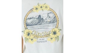 RIP CURL Hula Surfer Relaxed - Light Blue - Women's T-Shirt back