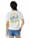 RIP CURL Hula Surfer Relaxed - Lichtblauw - Dames-T-shirt