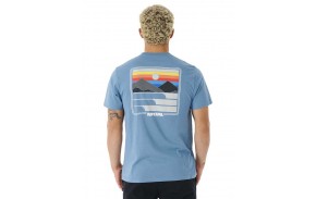 RIP CURL Surf Revival Sunset - Dusty Blue - T-shirt