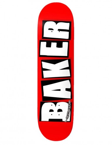 BAKER Logo White 7.56" - Schwimmbrett Skateboard