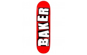 BAKER Logo White 7.56" - Board of Skateboard
