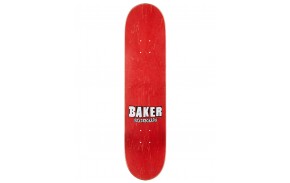 BAKER Logo White 7.56" - Planche de Skateboard (grip)
