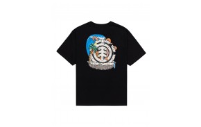 ELEMENT Icon Island - Flint Black - Skate T-Shirt Kinder (Rücken)