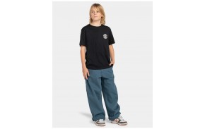 ELEMENT Icon Island - Flint Black - Kids Skate T-Shirt (7 years old)