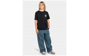 ELEMENT Icon Island - Flint Black - Skate T-Shirt Kinder (7 Jahre)