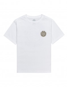ELEMENT Icon Island - Optic White - T-Shirt Kinder