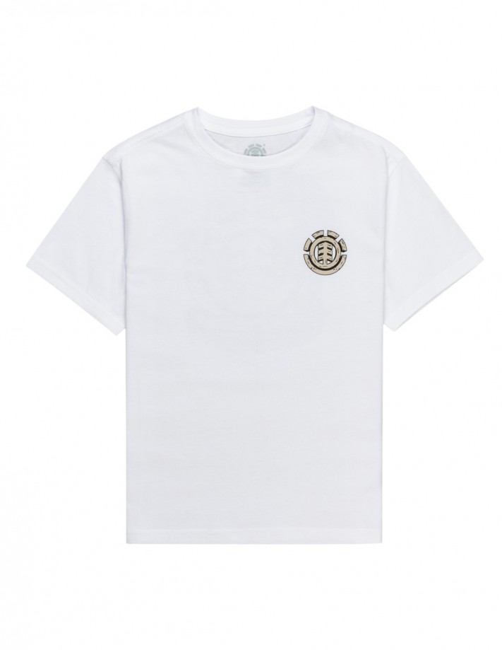 ELEMENT Icon Island - Optic White - Kids Tee