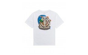 ELEMENT Icon Island - Optic White - T-shirt enfants (dos)