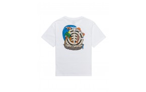 ELEMENT Icon Island - Optic White - Kids T-Shirt (back)