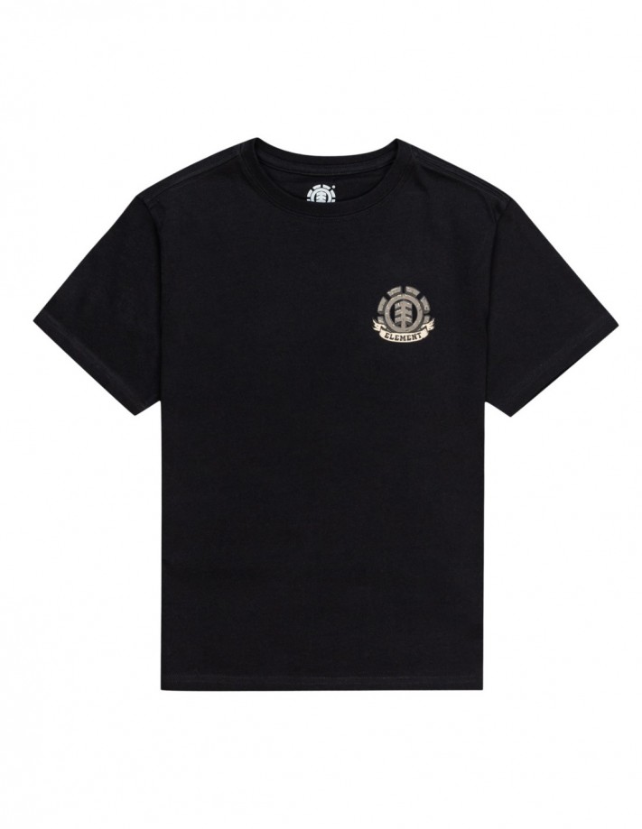 ELEMENT Icon Jungle - Flint Black - Kids Tee