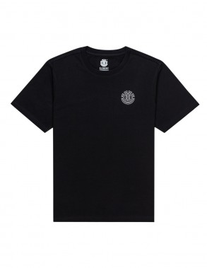 ELEMENT Hollis - Flint Black - Men's T-shirt