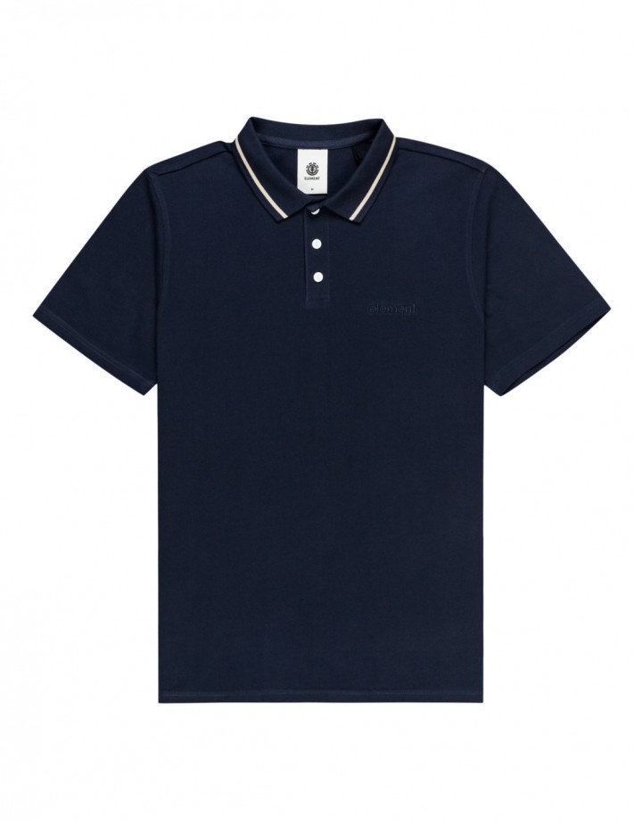 ELEMENT Myloh - Eclipse Navy - Kurzärmeliges Polo-Shirt Herren