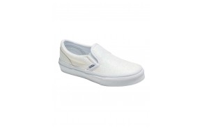 VANS Classic Slip-On - Glitter White - Kids Shoes