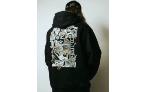 JACKER Underground - Black - Hoodie (back)