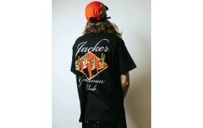 JACKER Gentlemen Club - Black - T-shirt (skater)