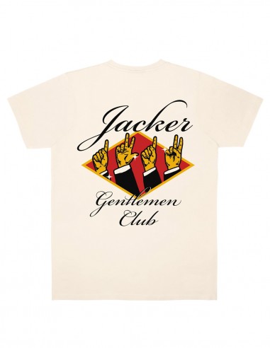 JACKER Gentlemen Club - Beige - T-shirt for men