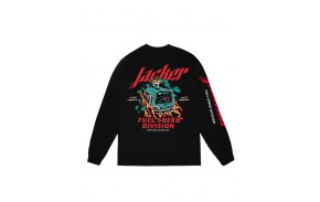 JACKER Train Surfing - Black - Long sleeve t-shirt (back)