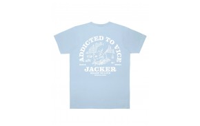 JACKER Addicted - Bleu - T-shirt (dos)