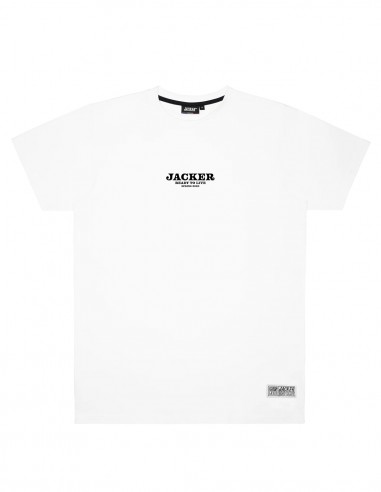 JACKER Addicted - Weiß - T-Shirt