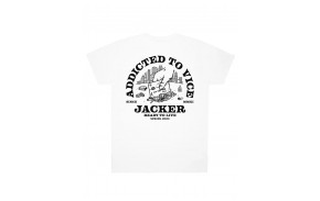 JACKER Addicted - Blanc - T-shirt pour homme