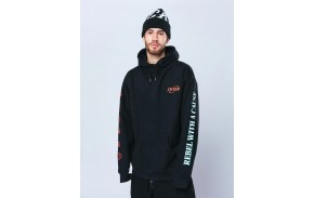 JACKER Rebel - Noir - Sweat à capuche pour homme