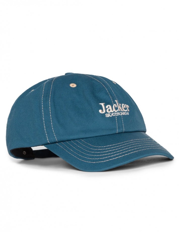 JACKER Contrast - Bleu - Casquette (skate)