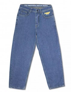 HOMEBOY X-Tra Baggy Denim - Washed Blue - Pantalon Jean