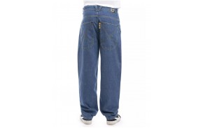 HOMEBOY X-Tra Baggy Denim - Washed Blue - Pantalon Jean (dos)