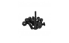 BROSKI Black 1" Allen - Flat head - Screws