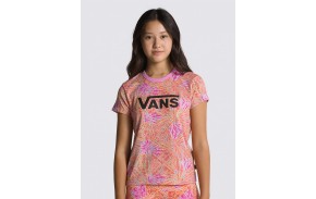 VANS Rose Camo Print - Cyclamen - Childrens T-Shirt for girls