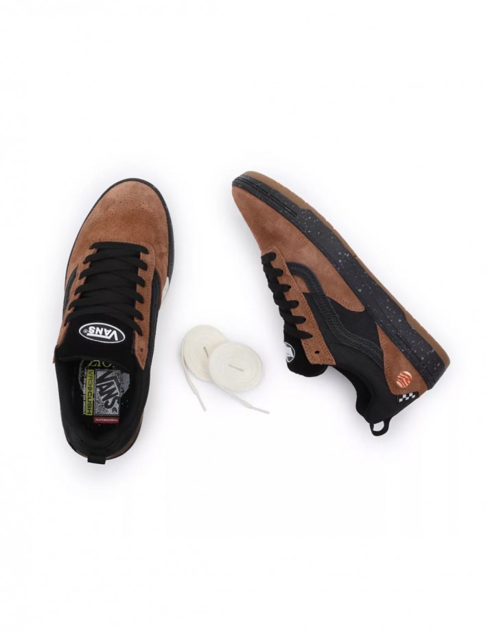 VANS Zahba Zion Wright - Brown/Multi - Skateschuhe (Paar)