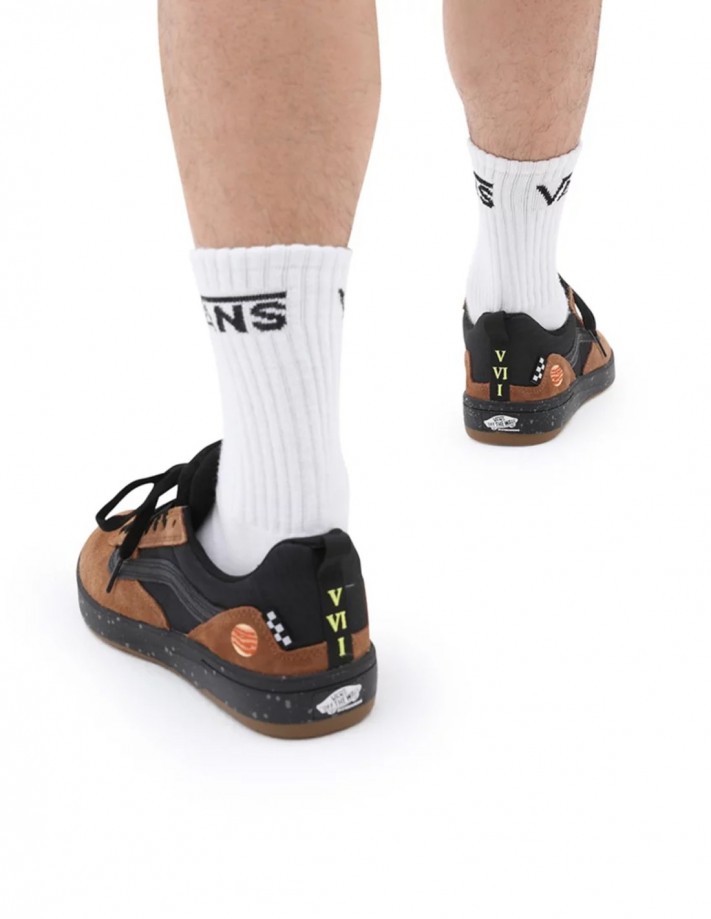 VANS Zahba Zion Wright - Brown/Multi - Chaussures de skateur VANS Zahba Zion Wright - Brown/Multi - Chaussures de skateur