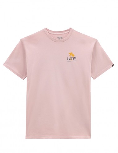 VANS Sunset Dual Palm - Rosa - T-Shirt