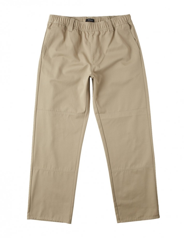 RVCA Americana Elastic Cord - Khaki-Hose