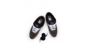VANS Skate Half Cab - Dark Olive - Chaussures de skate Homme