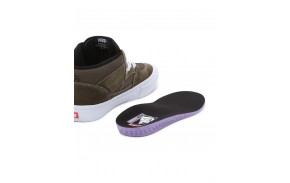 VANS Skate Half Cab - Dark Olive - Skate shoes (popcush)
