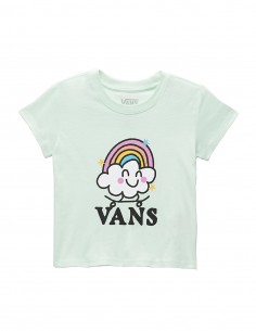 VANS Rainbow - Clearly Aqua - T-shirt enfant