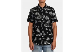 RVCA Benjamin JeanJean Prowler - Black - Men's Shirt