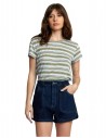 RVCA Venice - Dark Indigo - Falda vaquera