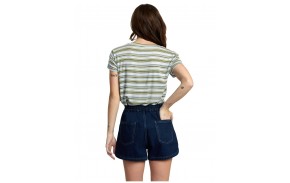 RVCA Venice - Dark Indigo - Jean Skirt (back)