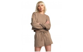 RVCA Test Drive - Dark Khaki - Crewneck