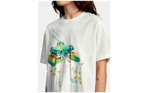 RVCA Fly Guy Anyday - Vintage White - T-shirt pour femme